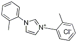 1,3-Bis(2-methylphenyl)-1H-imidazolium chloride Structure