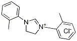 4,5-Dihydro-1,3-bis(2-methylphenyl)-1H-imidazolium chloride Structure