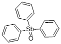 TRIPHENYLANTIMONY OXIDE 구조식 이미지