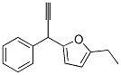 Furan, 2-ethyl-5-(1-phenyl-2-propynyl)- (9CI) Structure
