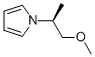 1H-Pyrrole,1-[(1S)-2-methoxy-1-methylethyl]-(9CI) 구조식 이미지