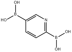 Boronic acid, 2,5-pyridinediylbis- (9CI) 구조식 이미지