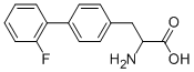 DL-2-AMINO-3-(2'-FLUORO-BIPHENYL-4-YL)-프로피온산 구조식 이미지