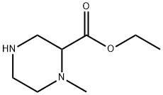2-피페라진카르복실산,1-메틸-,에틸에스테르(9CI) 구조식 이미지