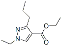 1H-Pyrazole-4-carboxylicacid,1-ethyl-3-propyl-,ethylester(9CI) 구조식 이미지
