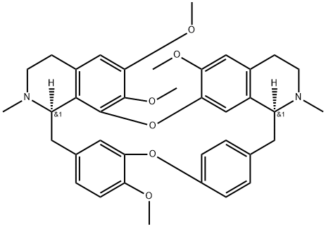 ISOTETRANDRINE Structure