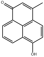 1H-Phenalen-1-one, 6-hydroxy-3-methyl- (9CI) 구조식 이미지