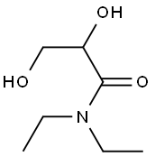 Propanamide, N,N-diethyl-2,3-dihydroxy- (9CI) Structure