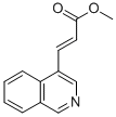 METHYL 3-ISOQUINOLIN-4-YL-ACRYLATE Structure