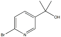 2-(6-Bromopyridin-3-yl)propan-2-ol 구조식 이미지