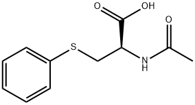 S-PHENYLMERCAPTURIC ACID 구조식 이미지