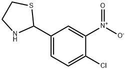 티아졸리딘,2-(4-클로로-3-니트로페닐)-(9CI) 구조식 이미지