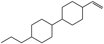 4-Ethenyl-4'-propyl-1,1'-bicyclohexyl 구조식 이미지