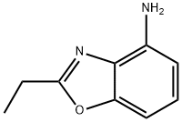 2-ETHYL-BENZOOXAZOLE-4-YLAMINE Structure