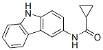 시클로프로판카르복사미드,N-9H-카르바졸-3-일-(9CI) 구조식 이미지
