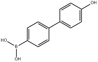 4-(4-Hydroxyphenyl)phenylboronic acid Structure