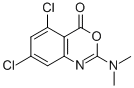 5,7-DICHLORO-2-(DIMETHYLAMINO)-4H-3,1-BENZOXAZIN-4-ONE Structure