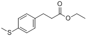 3-(4-METHYLSULFANYL-PHENYL)-PROPIONIC ACID ETHYL ESTER Structure