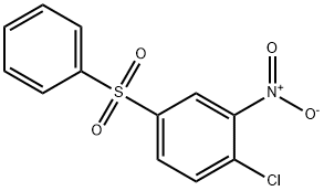 1-Chloro-2-nitro-4-(phenylsulfonyl)benzene Structure