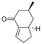 4H-Inden-4-one,1,2,5,6,7,7a-hexahydro-6-methyl-,(6S,7aR)-(9CI) 구조식 이미지