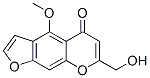 7-(Hydroxymethyl)-4-methoxy-5H-furo[3,2-g][1]benzopyran-5-one Structure