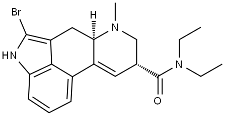 2-bromolysergic acid diethylamide Structure