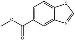 5-벤조티아졸카르복실산,메틸에스테르(9CI) 구조식 이미지