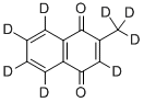 2-METHYL-1,4-NAPHTHOQUINONE-D8 구조식 이미지