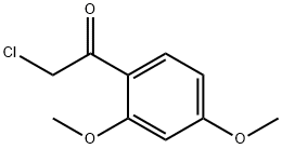 2-chloro-2-4-dimethoxyacetophenone  Structure