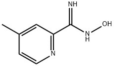 N-Hydroxy-4-methyl-pyridine-2-carboxamidine Structure