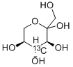 L-[4-13C]SORBOSE Structure