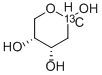 2-DEOXY-D-[1-13C]에리스로-펜토스 구조식 이미지