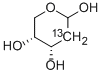 2-DEOXY-D-[2-13C]ERYTHRO-PENTOSE Structure