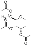 TRI-O-ACETYL-D-[6-13C]GLUCAL 구조식 이미지