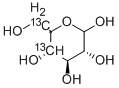 D-[4,6-13C2]GLUCOSE Structure