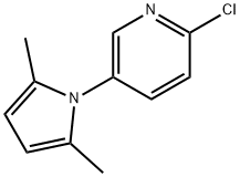 1-(2-chloropyridine)-5-yl-2,5-dimethyl-1H-pyrrole 구조식 이미지