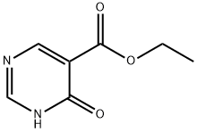 Ethyl 4-hydroxypyrimidine-5-carboxylate 구조식 이미지
