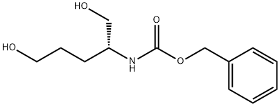 (R)-2-N-CBZ-AMINO-PENTANE-1,5-DIOL
 구조식 이미지