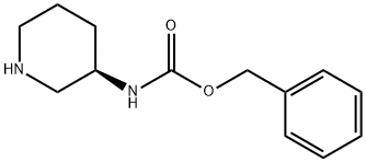 (R)-3-N-CBZ-AMINO-PIPERIDINE
 Structure