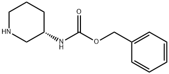 (S)-3-N-CBZ-AMINO-PIPERIDINE
 Structure
