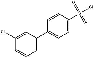 3'-CHLORO-BIPHENYL-4-SULFONYL CHLORIDE Structure