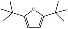 2,5-Di(tert-butyl)furan Structure