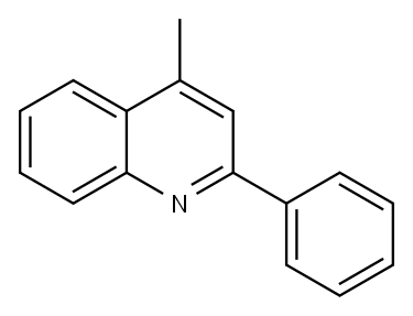 4-methyl-2-phenyl-quinoline Structure
