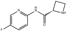 2-Azetidinecarboxamide,N-(5-fluoro-2-pyridinyl)-,(2S)-(9CI) 구조식 이미지