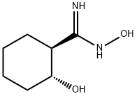 시클로헥산카르복스이미드아미드,N,2-디히드록시-,(1S,2R)-(9CI) 구조식 이미지