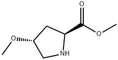 L-Proline, 4-methoxy-, methyl ester, (4R)- (9CI) Structure