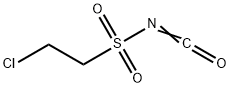 2-chloroethanesulphonyl isocyanate  Structure