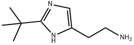 1H-Imidazole-4-ethanamine,  2-(1,1-dimethylethyl)-  (9CI) 구조식 이미지