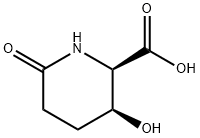 2-Piperidinecarboxylic acid, 3-hydroxy-6-oxo-, (2R,3S)- (9CI) Structure