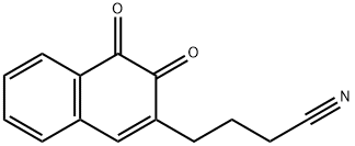 2-나프탈렌부탄니트릴,3,4-디히드로-3,4-디옥소-(9CI) 구조식 이미지